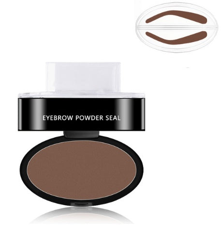 Professional Makeup Waterproof Eye Brow Stamp Lift Eyebrow Enhancers Stencil Kit