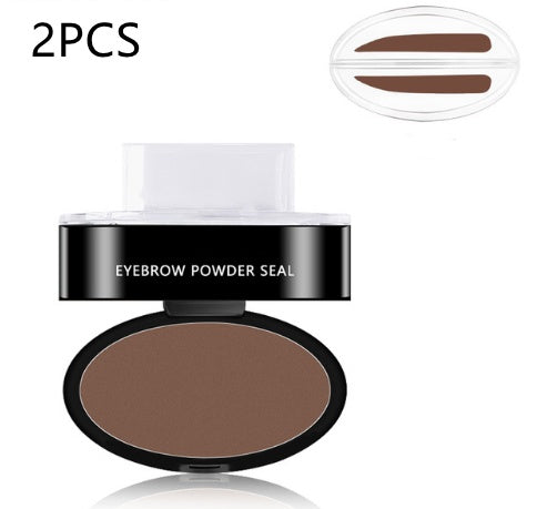 Professional Makeup Waterproof Eye Brow Stamp Lift Eyebrow Enhancers Stencil Kit